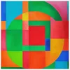 Colorful Harmony Canvastavla (30x30 cm)