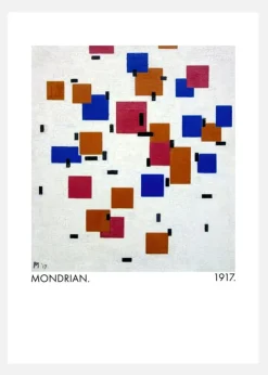 Composition In Colour A 1917 Canvastavla (30x40 cm)