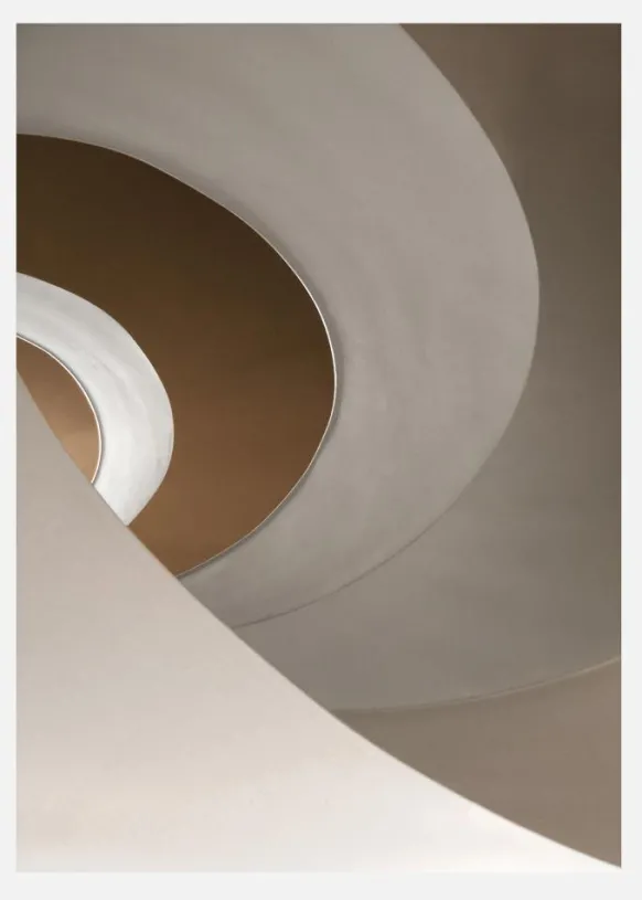 Concrete Stairs Canvastavla (30x40 cm)