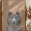 Cool Bear Portrait Poster (21x29.7 cm (A4))