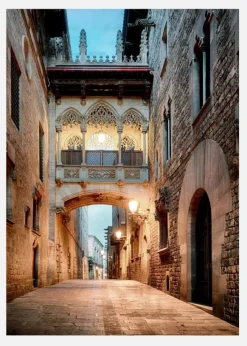 Cozy Alley Canvastavla (30x40 cm)