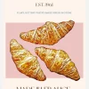 Croissant Print Canvastavla (30x40 cm)