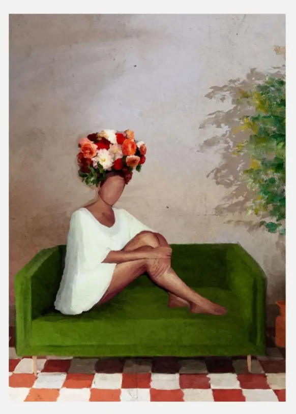 Crown Canvastavla (30x40 cm)