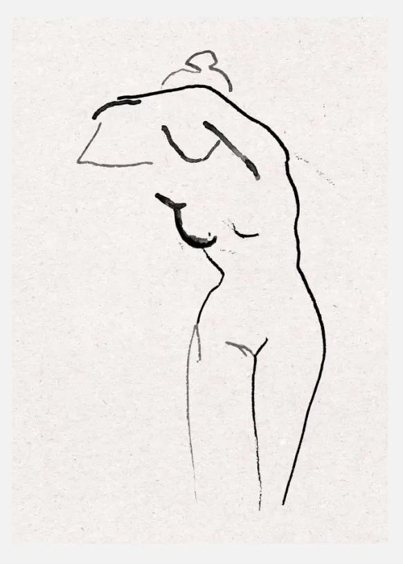 Curves Canvastavla (30x40 cm)
