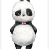 Cute Panda Canvastavla (30x40 cm)