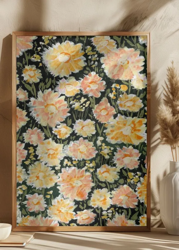Daisies #01 (2021) Poster (21x29.7 cm (A4))