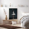 Dancer posing Poster (21x29.7 cm (A4))