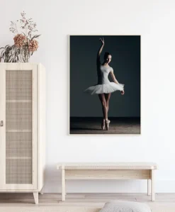 Dancer posing Poster (21x29.7 cm (A4))