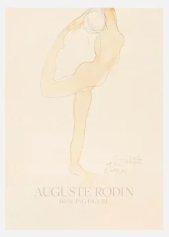 Dancing Figure (1905) Canvastavla (30x40 cm)