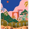 Dancing In Paradise Canvastavla (30x40 cm)