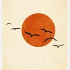 Dancing With The Sun Canvastavla (30x40 cm)