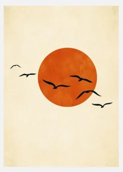 Dancing With The Sun Canvastavla (30x40 cm)