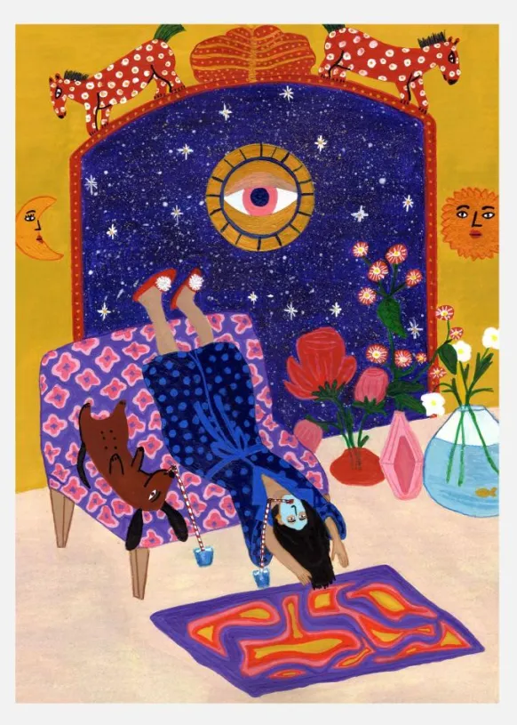 Day Off From Office Canvastavla (30x40 cm)