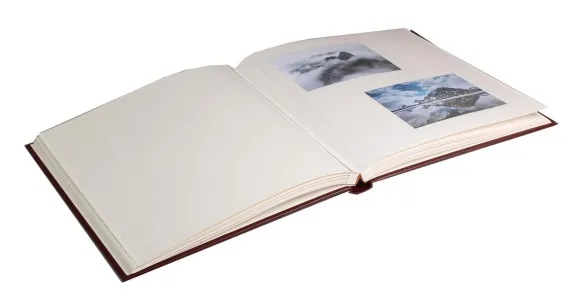 Diamant Album Självhäftande Röd - 29x32 cm (40 sidor / 20 Blad)