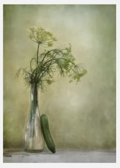 Dill And Cucumber Canvastavla (30x40 cm)