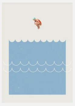 Dive In Canvastavla (30x40 cm)
