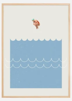 Dive In Poster (21x29.7 cm (A4))