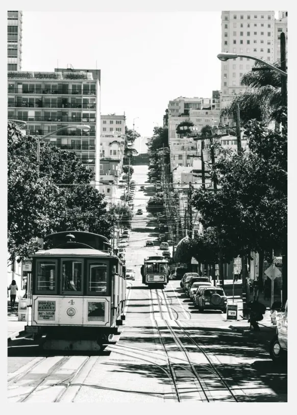 Downtown Canvastavla (30x40 cm)