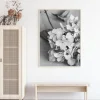 Dried Flower Bw Poster (21x29.7 cm (A4))
