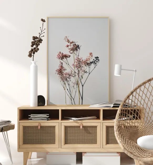 Dried flowers II Poster (21x29.7 cm (A4))