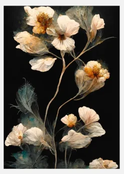 Dry Sagittaria Canvastavla (30x40 cm)