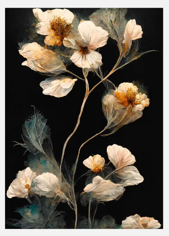 Dry Sagittaria Canvastavla (30x40 cm)