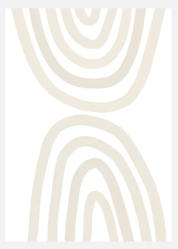 Echoing Lines Canvastavla (30x40 cm)