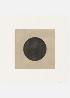Eclipse Silence Canvastavla (30x30 cm)