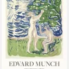 Edvard Munch - Girls Picking Apples Canvastavla (30x40 cm)