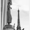 Eiffel Tower Paris Canvastavla (30x40 cm)