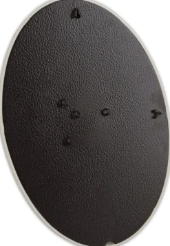 Eiri Mozart Oval Glas Vit 15x20 cm