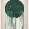 Emerald Round Jellyfish Poster (21x29.7 cm (A4))