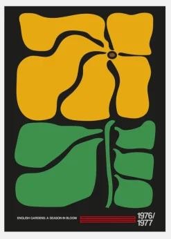English Gardens Grey Canvastavla (30x40 cm)