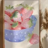 Erdbeeren in Schale Poster (21x29.7 cm (A4))