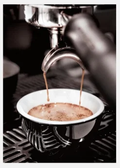 Espresso Maker Canvastavla (30x40 cm)