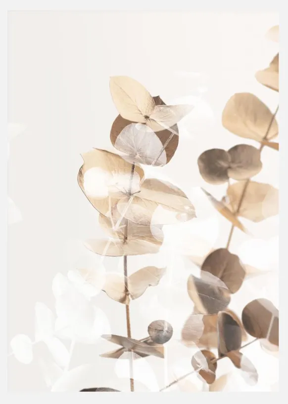 Eucalyptus Creative Gold I Canvastavla (30x40 cm)