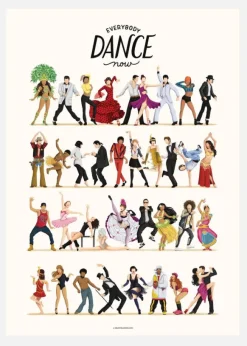 Everybody Dance Now Canvastavla (30x40 cm)