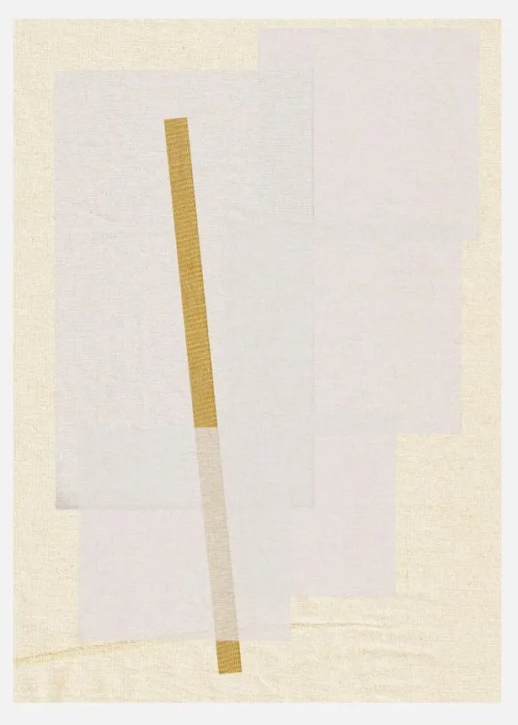 Fabric Pattern Collage No.3 Canvastavla (30x40 cm)