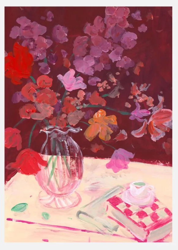 Fall Bouquet Canvastavla (30x40 cm)