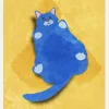 Fat Cat Canvastavla (30x40 cm)