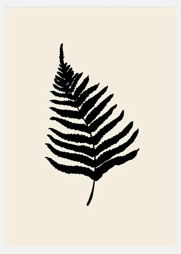 Fern Canvastavla (30x40 cm)