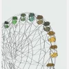 Ferris Wheel Canvastavla (30x40 cm)