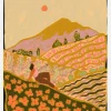 Field Of Flowers Canvastavla (30x40 cm)