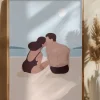 First Kiss Poster (21x29.7 cm (A4))