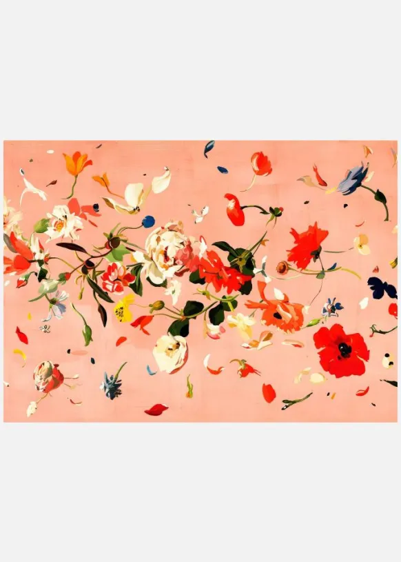 Floatingflowers Canvastavla (30x40 cm)