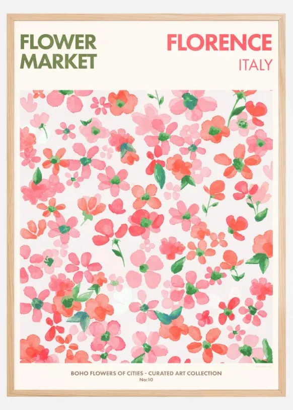 Florence Poster (21x29.7 cm (A4))