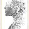 Flower lady Poster (21x29.7 cm (A4))