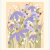 Flower Market Oslo Norway Canvastavla (30x40 cm)