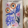 Flower Market. Oslo Poster (21x29.7 cm (A4))