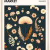 Flower Market - Paris Poster (21x29.7 cm (A4))